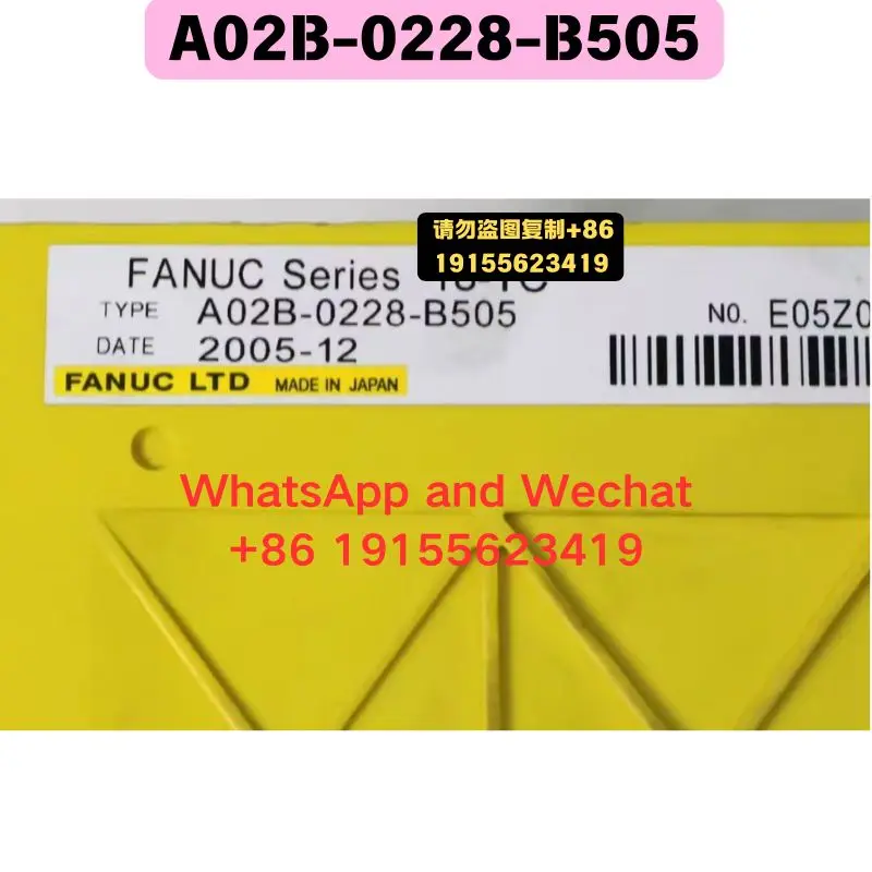 Used OEM disassembled parts A02B-0228-B505 18-MC CNC system Functional test OK Fast delivery