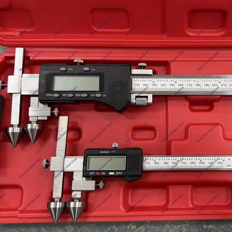 Center To Digital Caliper Hole Distance, Electronic Vernier Cone Probe, Electronic Caliper Hole Center Distance Ruler