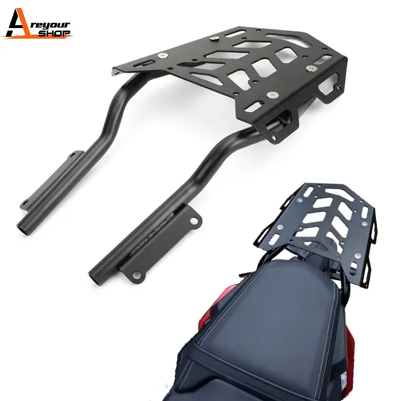 Areyourshop for Honda CBR650R CB650R 2019-2020 Black Rear Top Case Carrier Luggage Rack Motorcycle Accessories