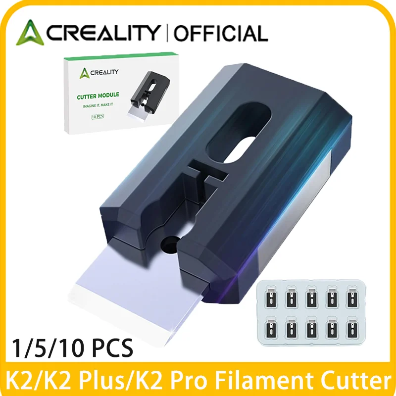 

Официальный резак для нити Creality K2 Plus, 1/2/5 шт., быстросъемные нити для 3D-принтеров K2/K2 Pro, аксессуары высокой прочности
