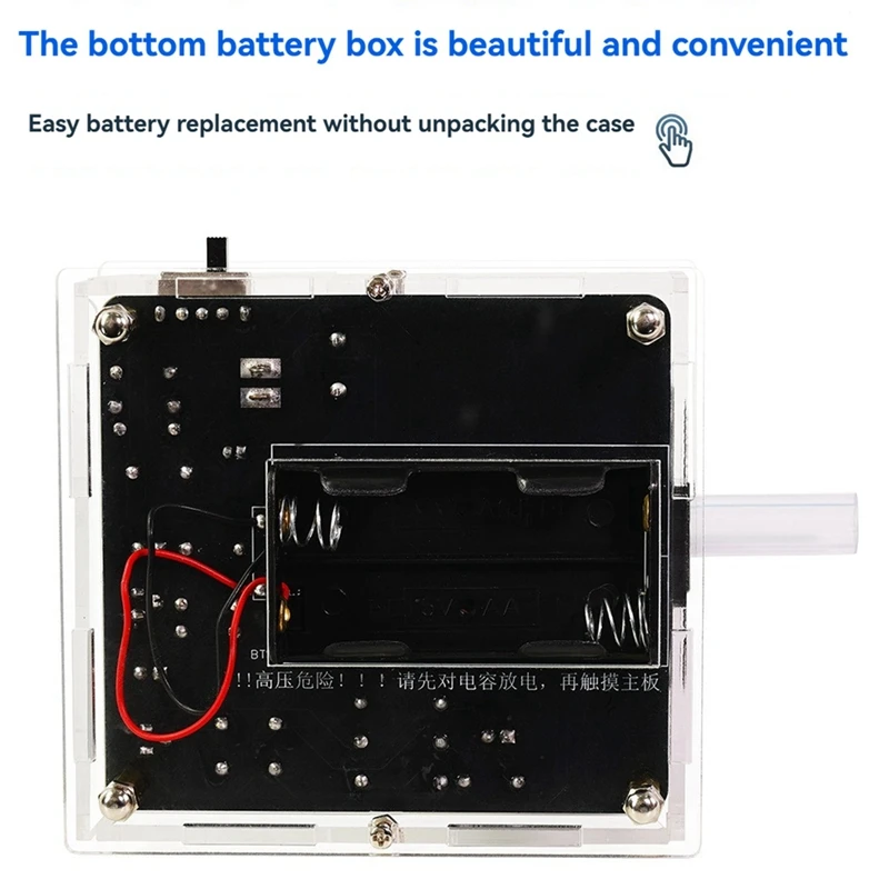 DC 3V 전자기 송신기 DIY 전자 키트, 고전압 전자기 캐논, 미니 전압 변환기 모듈