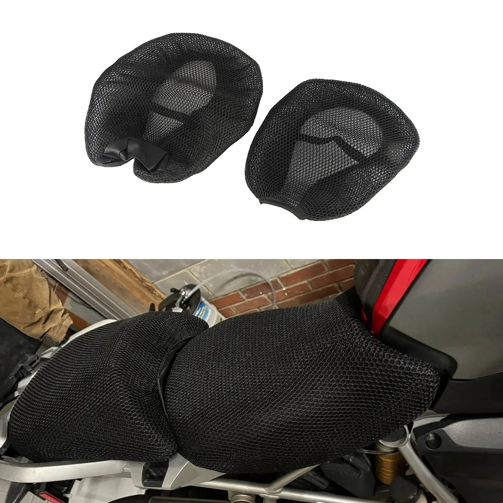 Motorcycle Cushion Seat Cover For BMW R1200 GSA R1200GS Adventure R 1200GS LC R1200 GS 2004-2018 Nylon Fabric Saddle Seat Cover