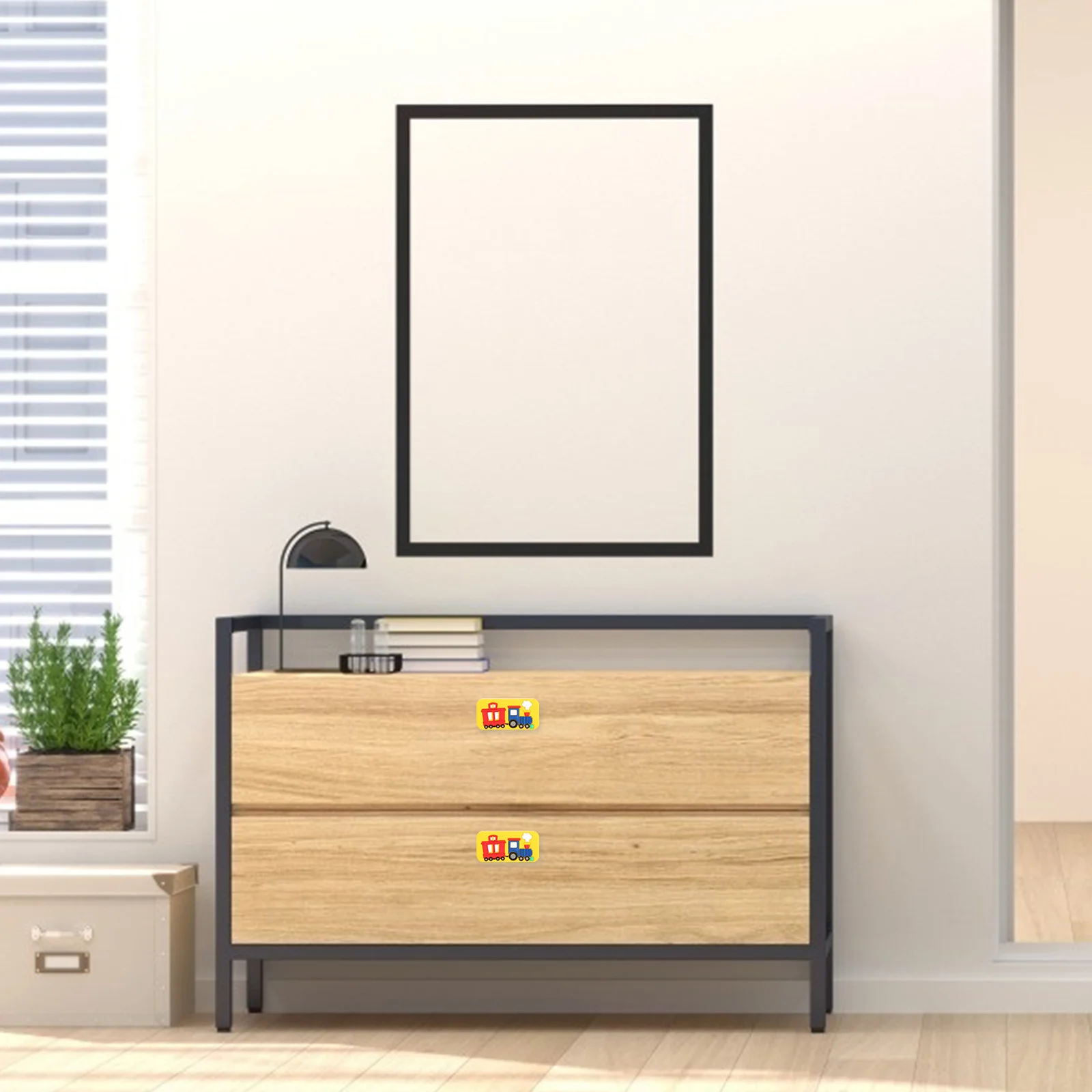 

4Pcs Cartoon Cabinet Door Pull Handles Ceramic Drawer Knobs for Furniture Cabinet Drawer Shoe Bookcase Home Accessories