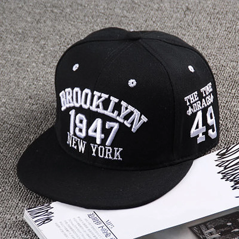 Embroidery Hip Hop Adjustable Caps Hats New York Sun Trucker Men Bill Brooklyn Plain Baseball Snapback Visor Brim Era