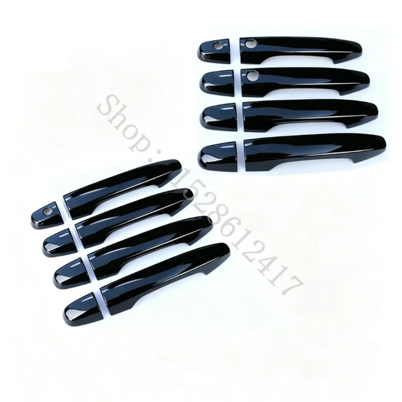 For Honda Civic 9th 2012 2013 2014 2015 ABS Side Door Handle Bar Cover Catch Trim Molding Cap Moulding Car Styling