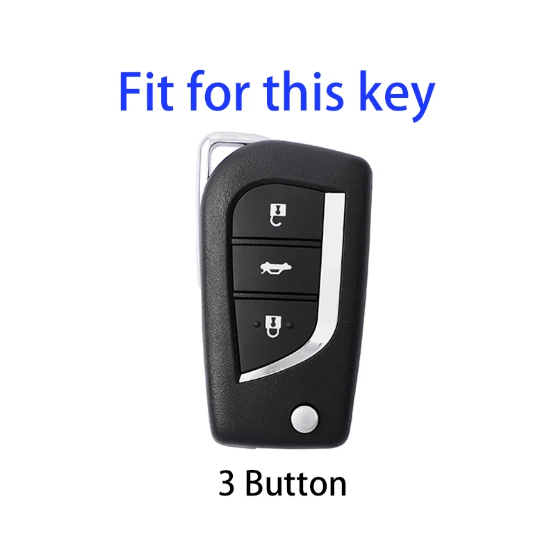 Autos chl üssel Fall Abdeckung Soft TPU Flip Remote Key Protector Haut halter für Toyota Corolla Highlander Auris Avensis Verso Yaris Rav4