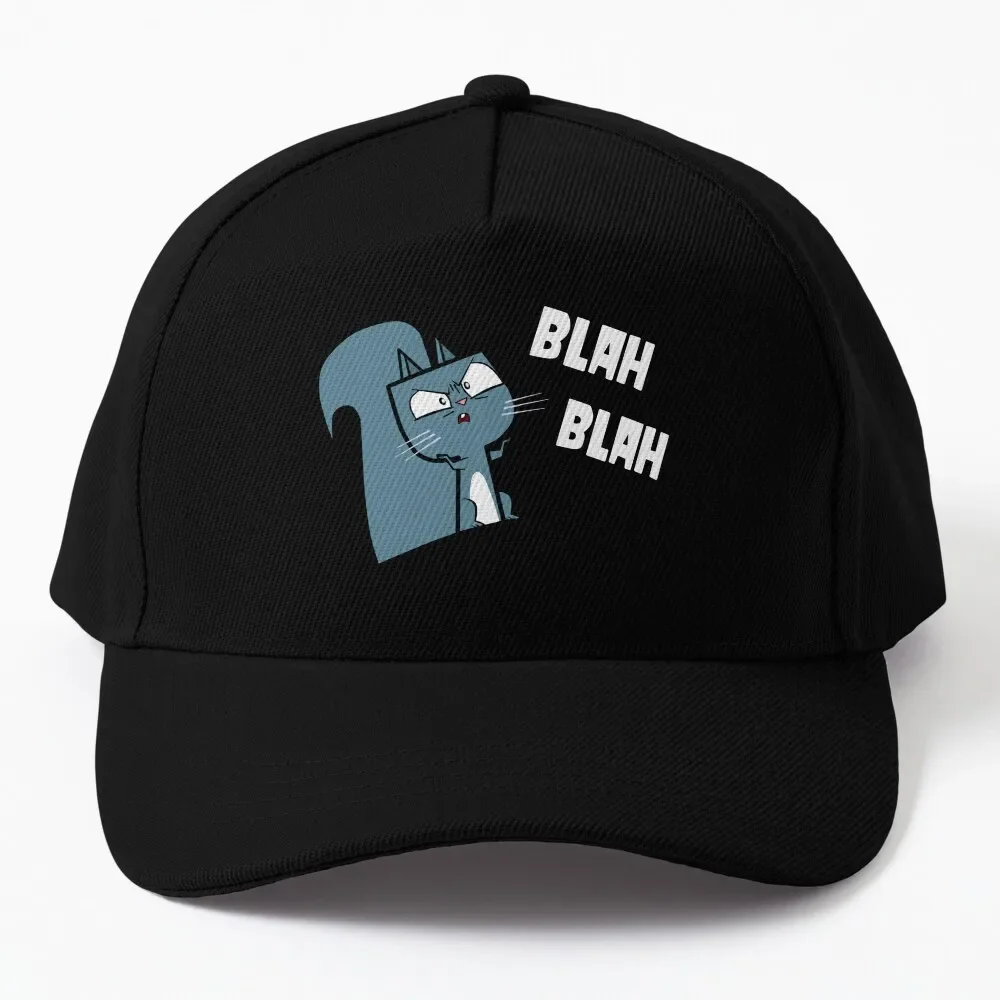 TD Squirrel - Blah Blah Baseball Cap Hip Hop Trucker Hat Trucker Hats dad hat Women Beach Fashion Men'S