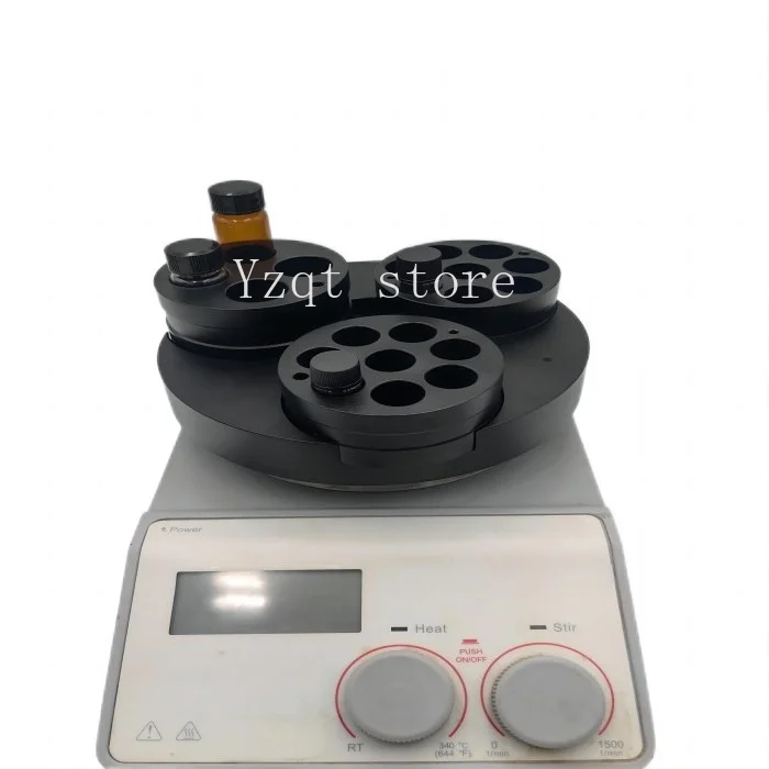 Laboratory metal heating module,  aluminum alloy heating block   aluminum   parallel reactor