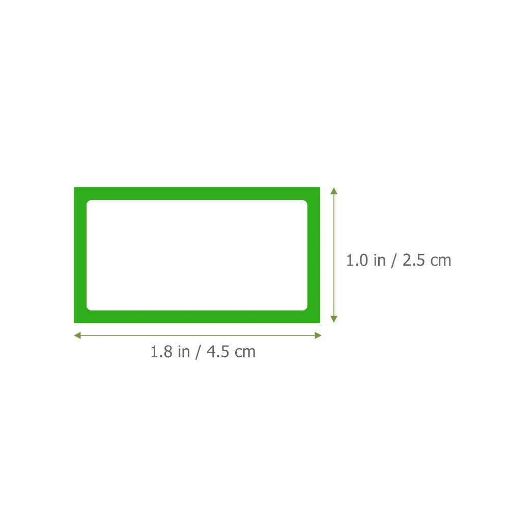 

4 Rolls Rectangular Name Tag Stickers Kitchen Labels For Containers Laundry Jars Storage Bins Home Organization No Glue Easy