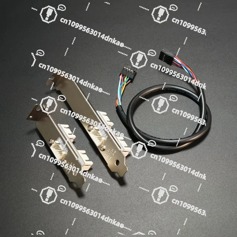 Full Height/half Height PCI-E Power Button Outlet Board, One Point and Two Points, Can Retain The Original Chassis Power Button