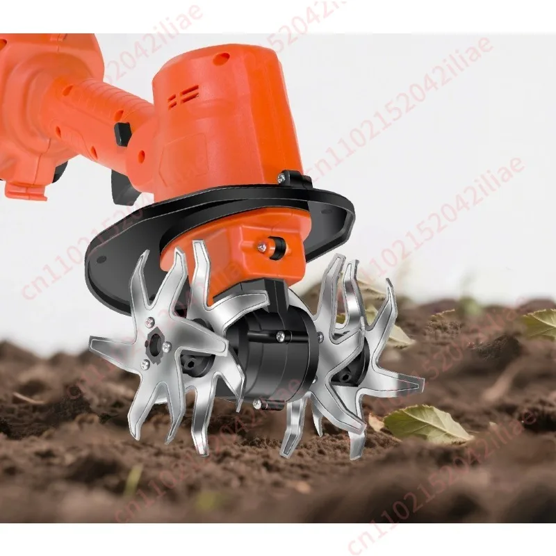 Household Lithium Battery Scarifier Small  Handheld Electric Hoe Garden Bonsai Weeding Soil Turning Wireless Micro-tiller