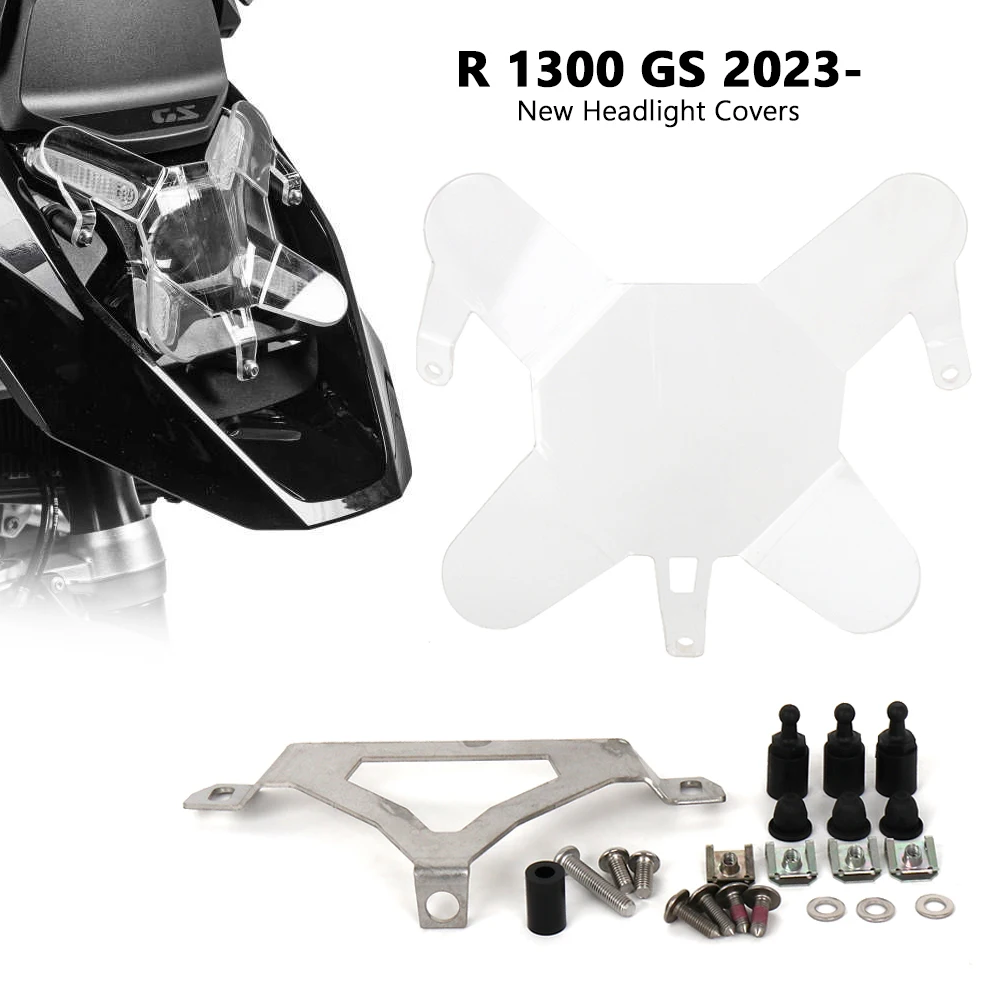 

For BMW R1300 GS R 1300 GS r1300gs R1300GS 2023 2024 New Motorcycle Headlight Guard Head Light Protector Cover Protection