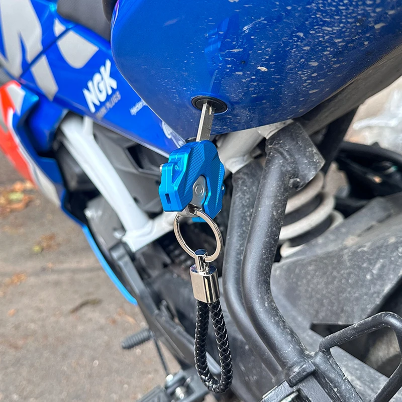 ل CFMOTO 500SR VOOM SR500 500-SR VOOM 2024-2026 + اكسسوارات دراجة نارية CNC المفاتيح حالة قذيفة وسلسلة المفاتيح حلقة رئيسية #2