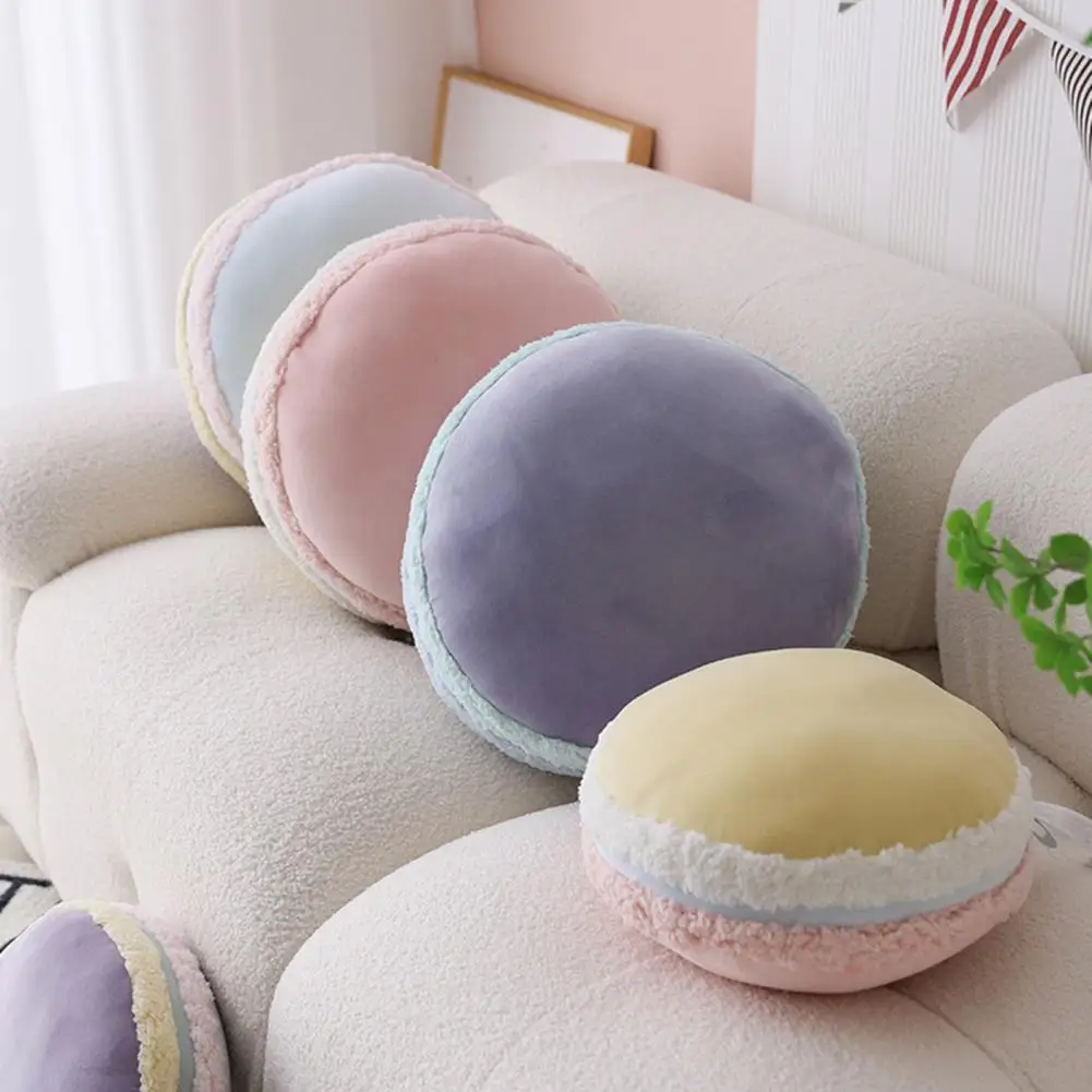 Throw Pillow Round PP Cotton Filling Comfy Touch Decoration Cute Seat Cushion Sofa Bedroom Plush Pillow Home Decoration