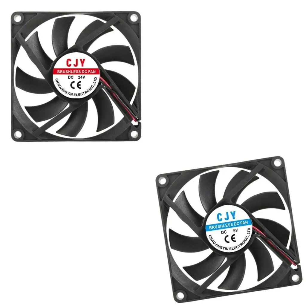 80mm Cabinet Cooling Fan Low Noise Energy For PC Workstation Gaming Console Cooling Fan Heat Dissipation Accessories