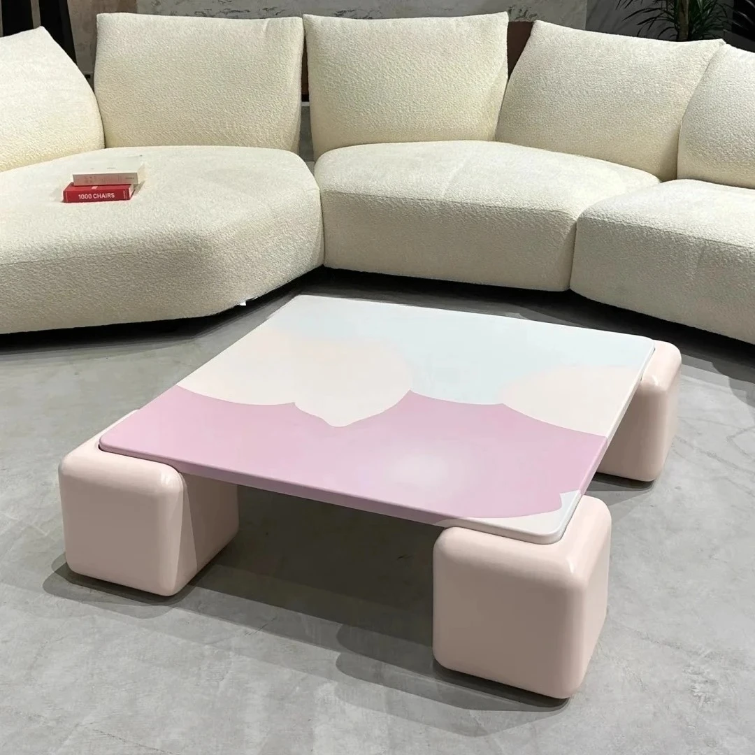 

Журнальный столик из цельного дерева для гостиной, дома, небольшой квартиры, дизайнерский креативный журнальный столик, журнальный столик в стиле ретро