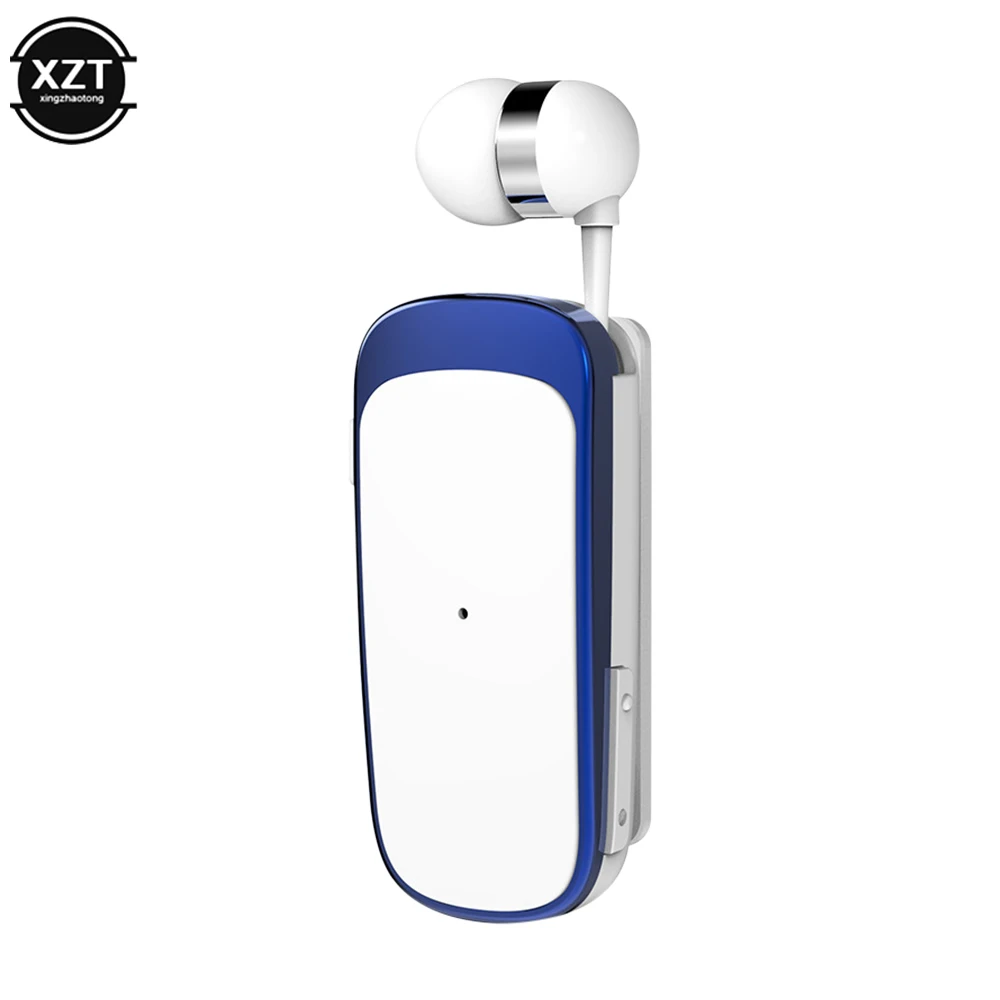 K52 Mini Wireless Bluetooth-Compatible Earphone In-Ear Headset Clip-on Business Workout Driving Earphone Hands Free Earphones