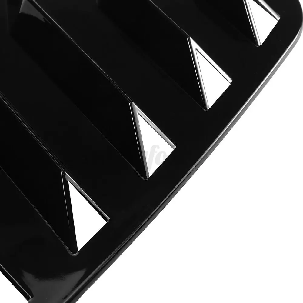 2Pcs Car Rear Window Shutter Cover Trim Window Louver Side Vent Trim For GOLF 7 GOLF 7.5 MK7/7.5 GTI GTD R 2014-2019 Accessories