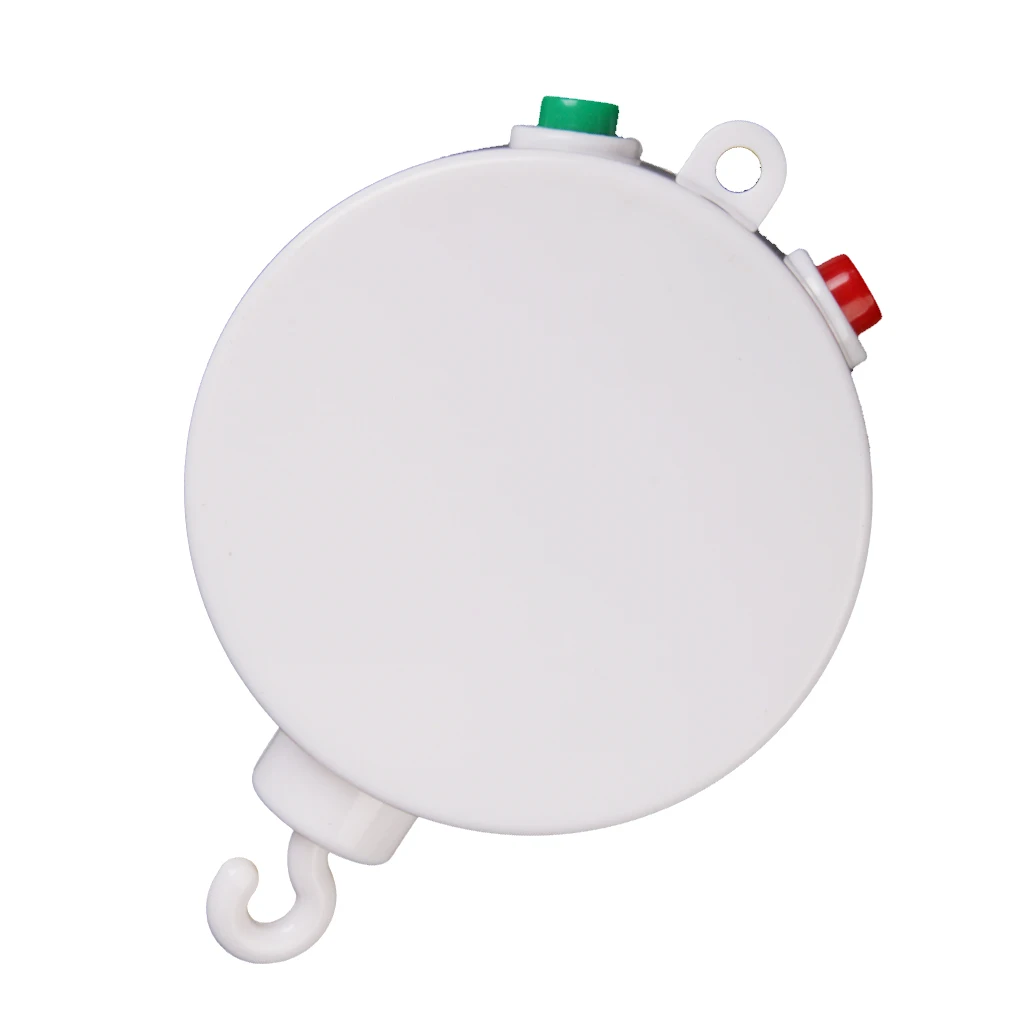 กล่องดนตรีติดเตียงเด็ก ของเล่นพลาสติก พร้อมไฟและเสียงเพลง สำหรับอุปกรณ์เสริมติดเตียงเด็ก