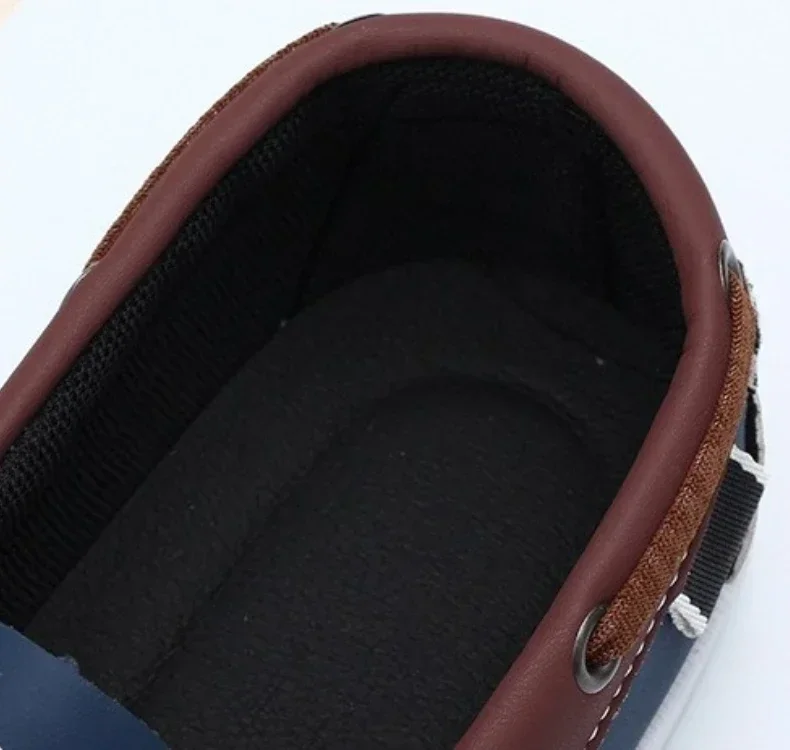 Modische Übergrößen-Herrenschuhe mit Weicher Sohle, Übergrößen-Freizeitschuhe, Herren-Lederschuhe – Detail 3