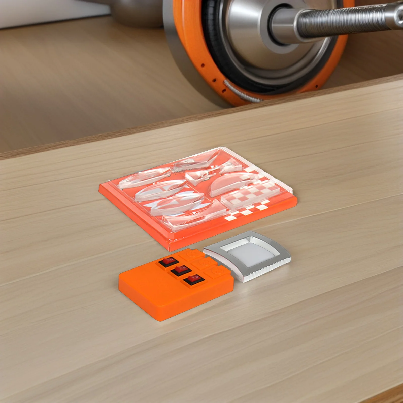 

Optical Refraction Components Experiment Kit Optics Three Light Sources Physical Teaching Science