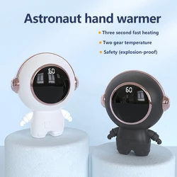Manufacturer Price 10W USB Rechargeable Portable Astronaut New Year's Christmas Gift Hand Warmer