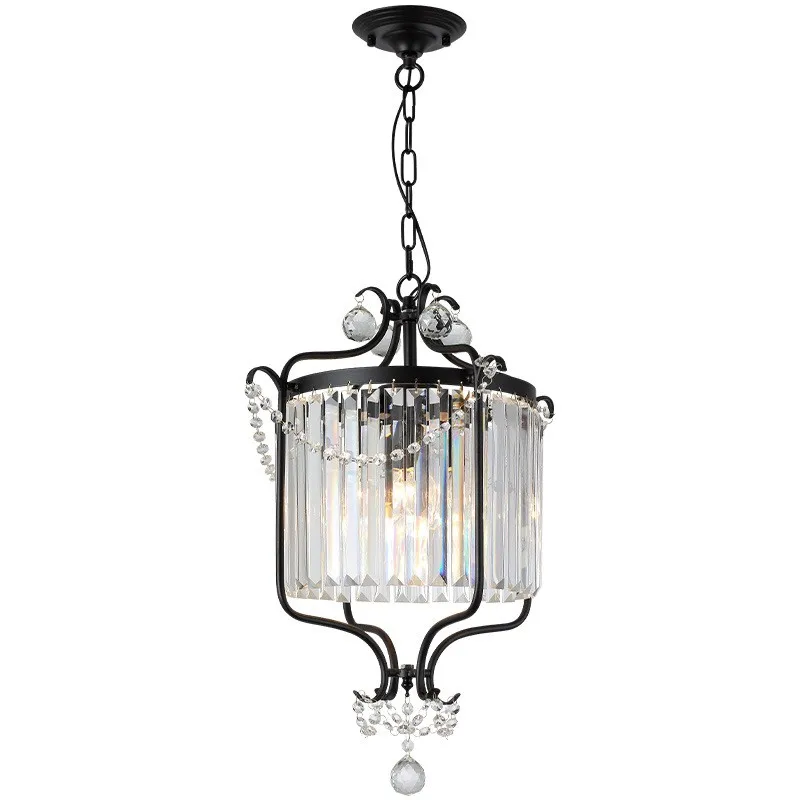 Nordic cloakroom crystal Pendant Lights Crystal Lustre Luminarias lighting staircase Led Lamp home E27 Pendant Light Loft