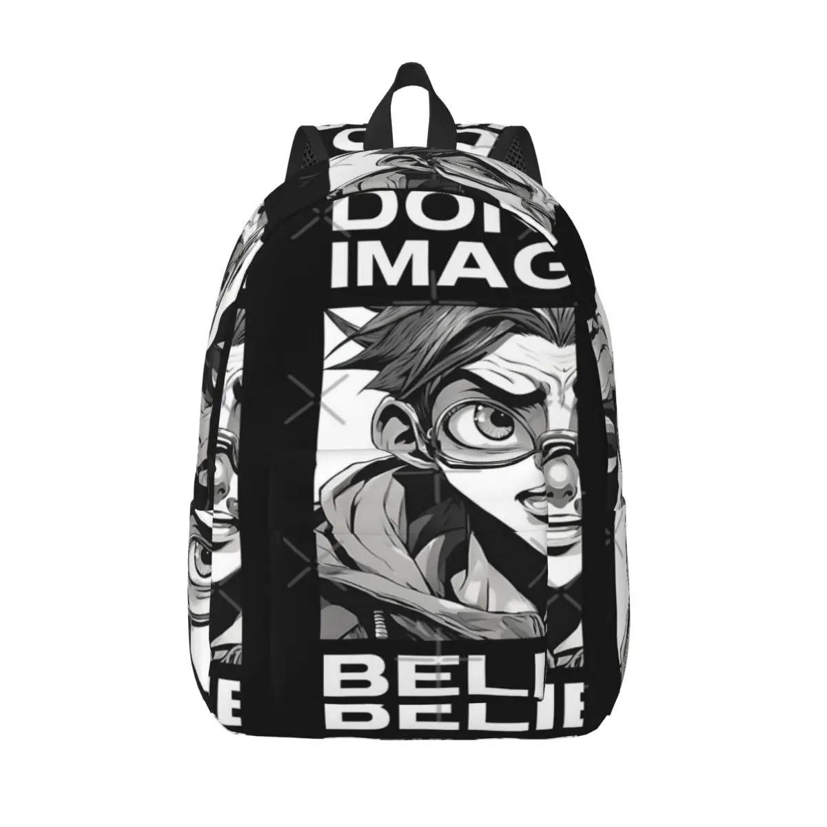 

Аниме и манга, вдохновленная мотивационной цитатой. Простой и стильный рюкзак. Холщовый рюкзак. Мужской рюкзак.