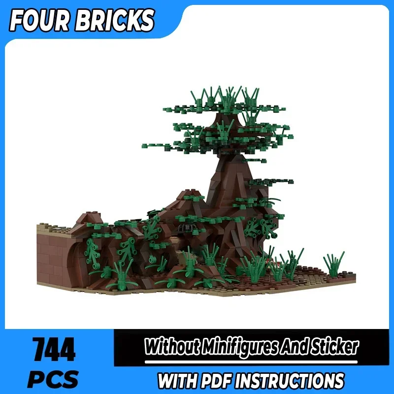 Magical Rings Movie Scene Moc Building Block Black Rider Pursuit Model Technology Brick DIY Assembly Street View Toy Child Gift