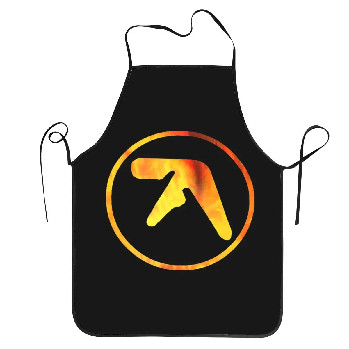 Aphex Twin Vintage Apron Chef Baking Tablier Sleeveless Bib Kitchen Cleaning Pinafore for Women Men Painting
