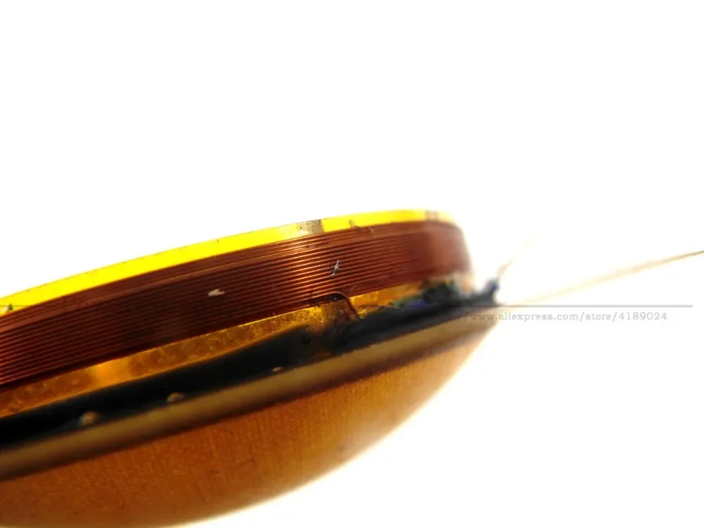 10 قطعة/السلع 25.4 مللي متر 25.5 مللي متر 1 بوصة 1 ''الراتنج استبدال الحجاب الحاجز القرن 4Ohm أو 8 أوم (سلك الرصاص نفس الحجم)