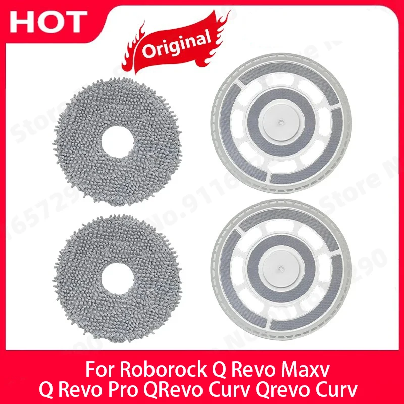 Original Roborock Q Revo Maxv Q Revo Pro Q Revo Curv Q Revo Curv Mop Bracket Vacuum Cleaner Accessories Mop Bracket Consumables
