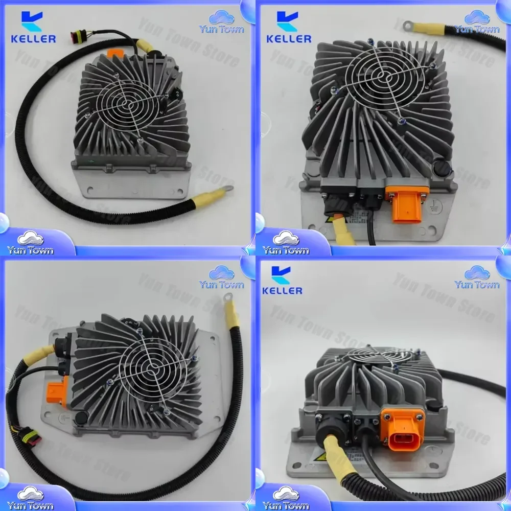 for KELLER 1.5KW DCDC Converter 144V to 12V 94% Efficiency Air Cooled for Electric Vehicle EV Power Supply Voltage Regulator