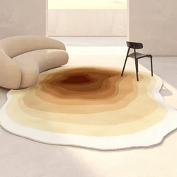 Irregular Plush Carpets for Living Room Decoration Fluffy Rugs for Bedroom Decor Carpet Soft Area Rug Thicken Gradient Floor Mat