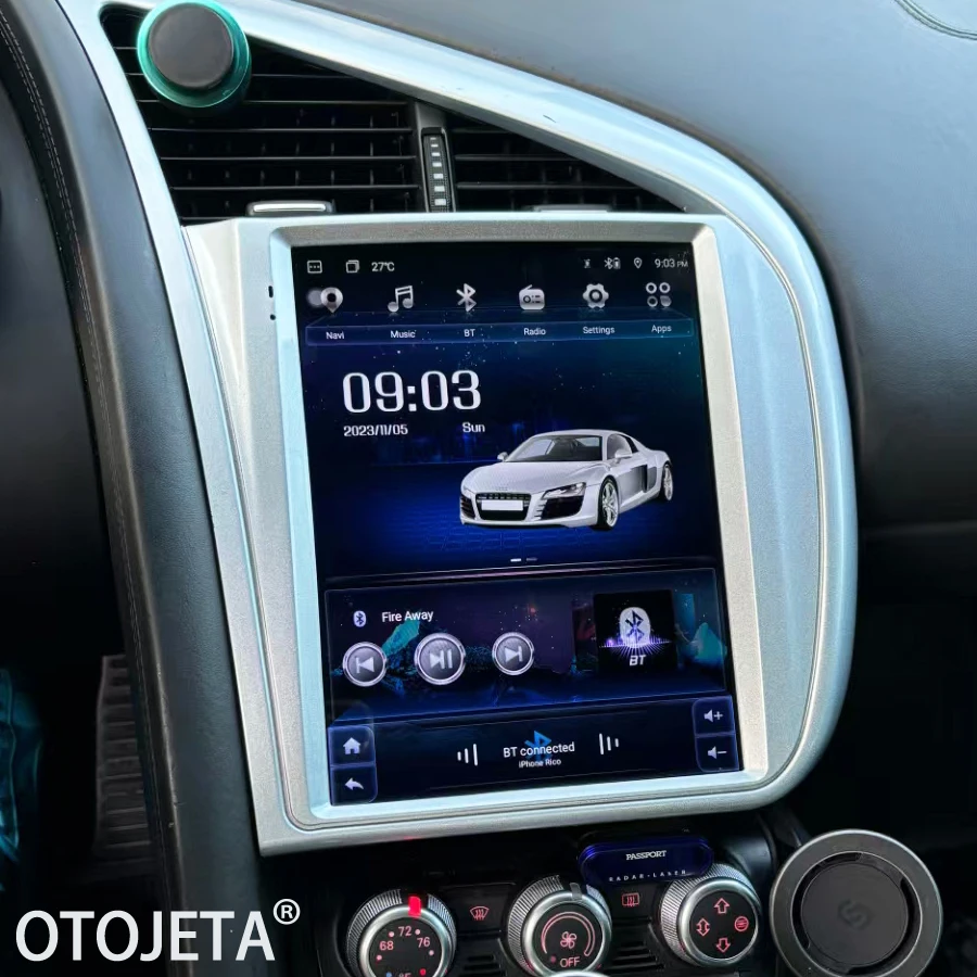 

9.7inch Android Multimedia Video Player For Audi R8 2007-2014 Navigation Autoradio Car GPS Radio Carplay Stereo Bluetooth Stereo