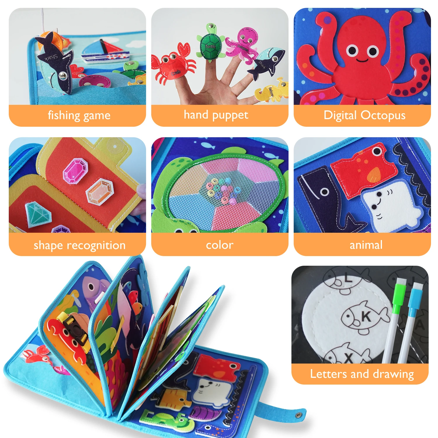 Montessori Busy Book 5