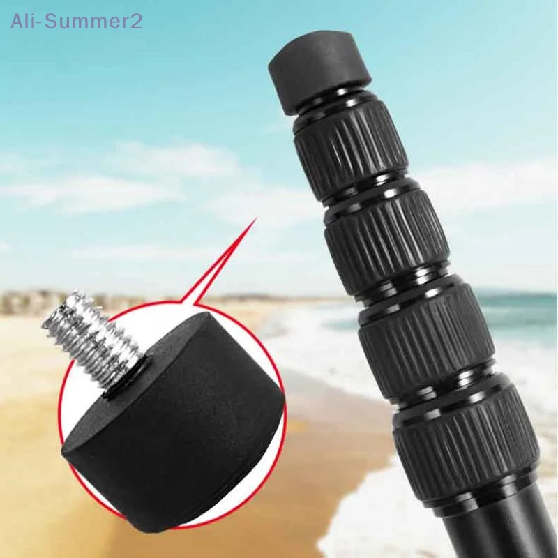 {Summer2} 1Pc Universal Anti-slip Rubber Foot Pad Feet Spike 3/8 Inch 1/4 Inch M8 Photography Accessories For Tripod Monopod