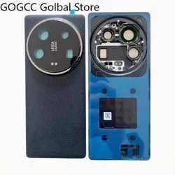 Back Cover Origina For Xiaomi Mi 14 Ultra 5G Rear Battery Glass Case Panel Shell Housing + Camera Lens 24030PN60G Replacement
