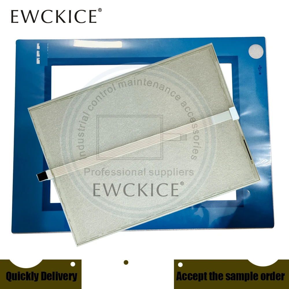 

NEW 5PP520.1505-K18 HMI PLC Touch screen AND Front label Panel Film