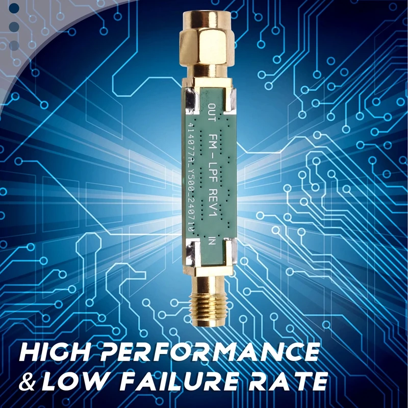 1 ชิ้น FM LPF Low Pass Filter Low-Pass Filter สําหรับรับสัญญาณ FM เท่านั้น