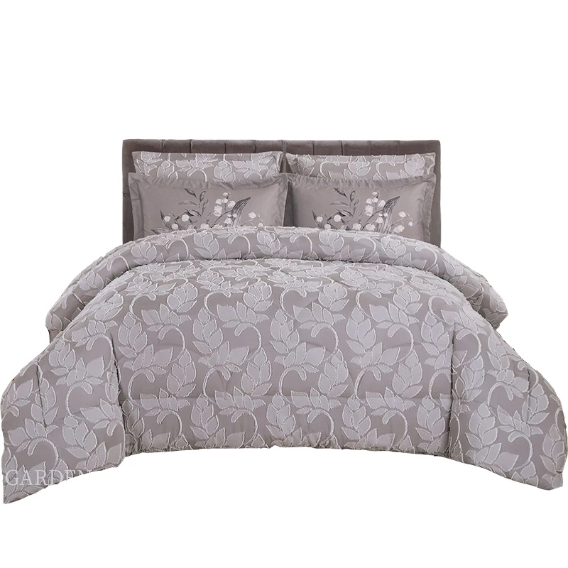 New Design 100% Microfiber king Size Bed Comforter Set