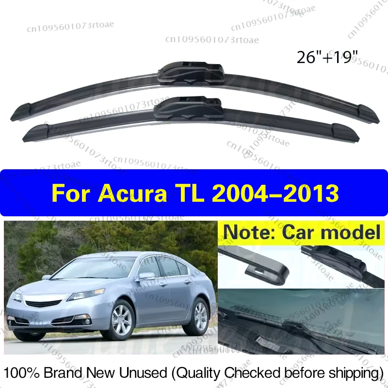 Передние щетки стеклоочистителя автомобиля для Acura TL 2004-2013, лобовое стекло, чистые резиновые автомобильные дворники, аксессуары 2010 2011 2012 26 