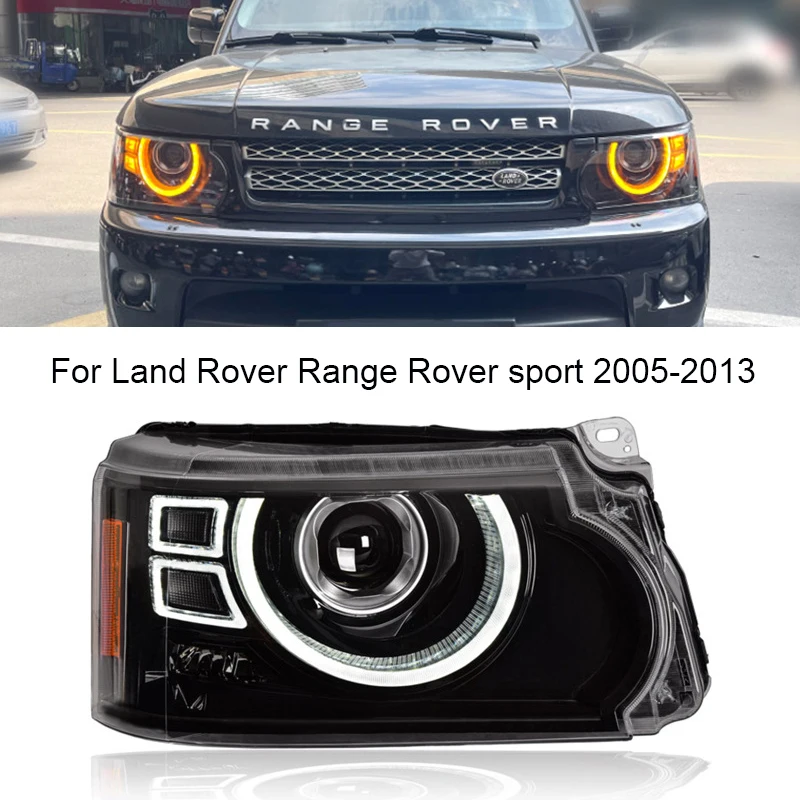 

Car Accessories For Land Rover Range Rover Sport Headlights 2005-2013 LED Headlight DRL Lens Beam Head Light