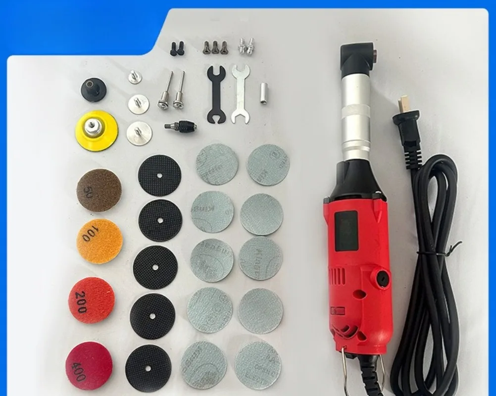 350W Electric Tile Grout Cleaner Machine Tile Gap Cutting Grooving Tool Floor Seam Removal Power Grinder
