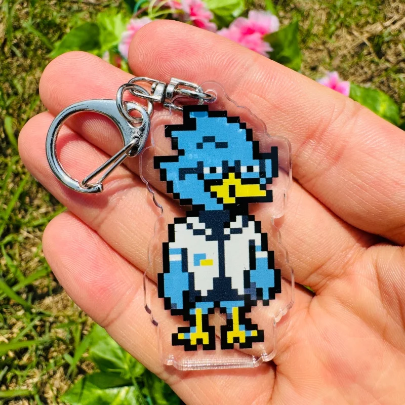 Game Deltarune Kris Susie Ralsei Cosplay Anime Accessories Badge Keychain Game Key Chain Pendant Cartoon Gifts image 6