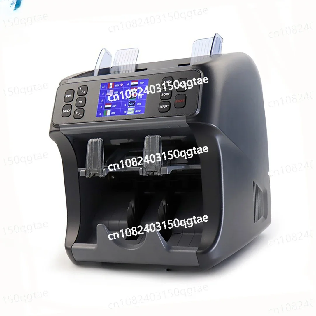 The Best Cheapest Multi Currency Automatic Bill Counting Machine Money Mix Value Coin Bundle Note Cash Counting Machine for Bank