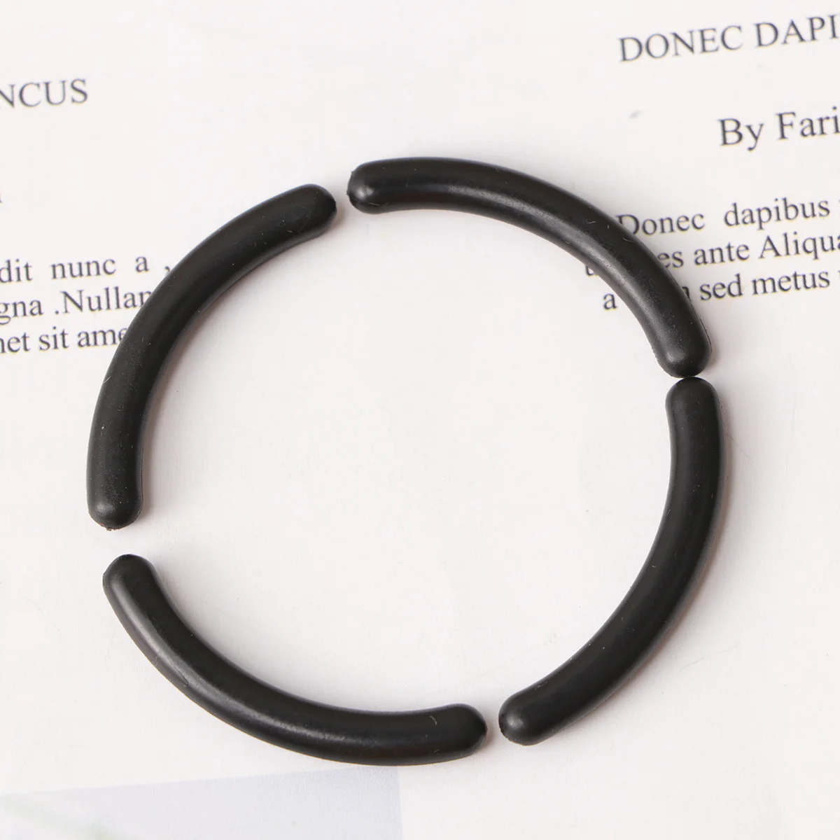 10Pcs Silikon Wimpern Graft Display Streifen Bars Schwarz Wimpern Werkzeuge Make-Up Schönheit Liefert Wimpern Verlängerung Zubehör