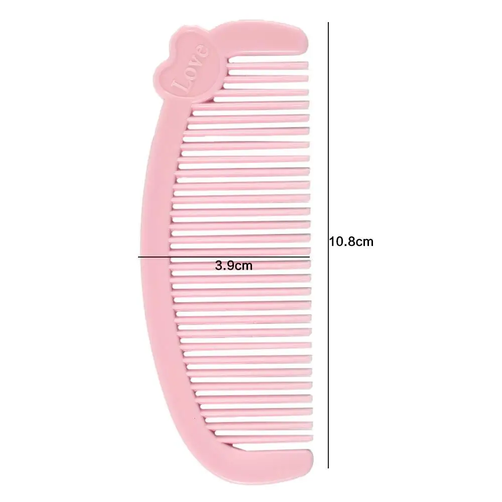 Easy To Carry Hair Care Mini Comb Love Smooth Cute Hair Comb Cute Portable Kids Hair Brush Children/Kids