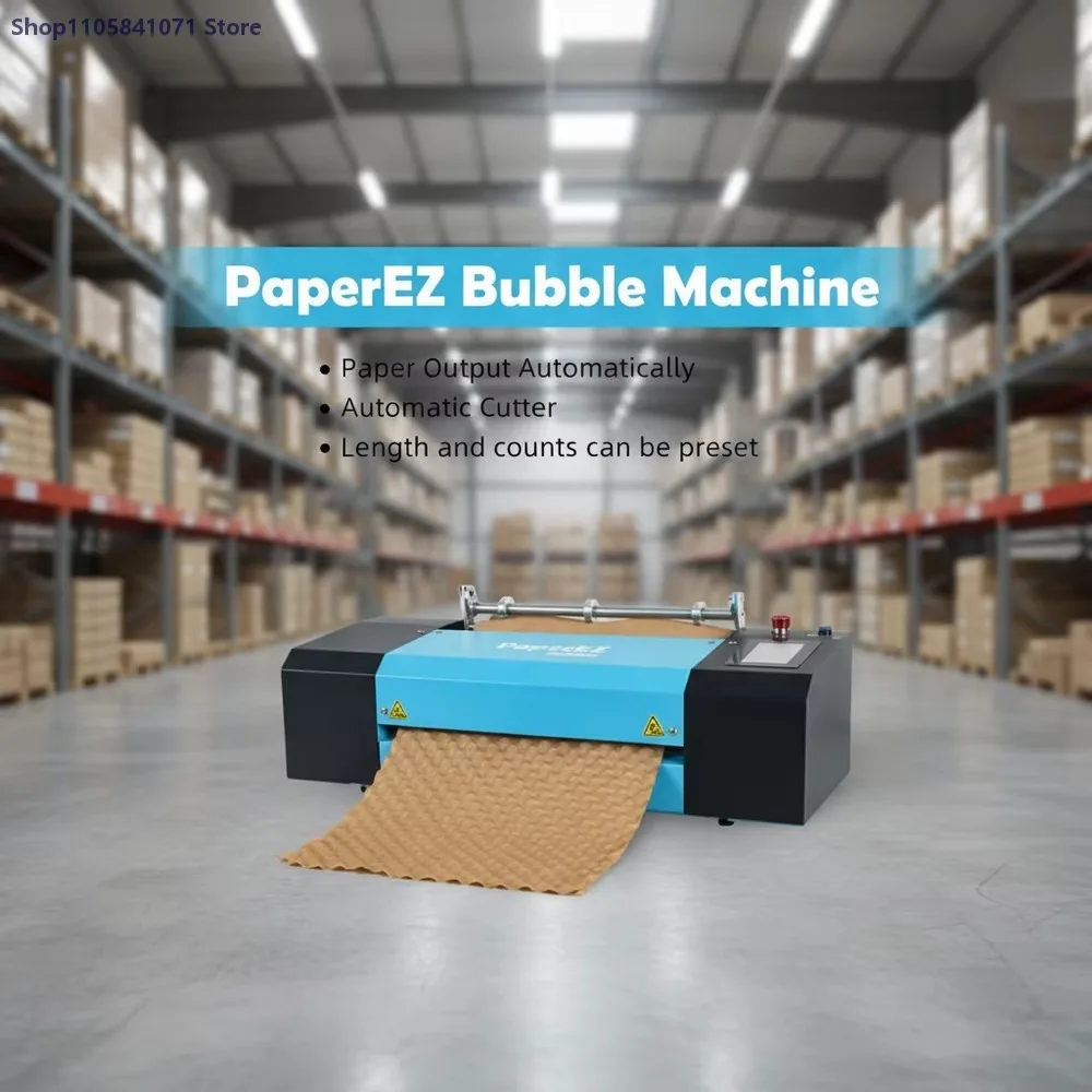 Bubble Paper Machine Packaging Materials and Supplies Industrial Air Cushion For Line Logistics Printing Supporting Equipment view 2