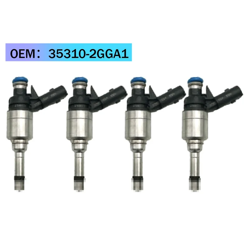 4-teilige Kraftstoffeinspritzdüse 35310-2GGA1 Ersatzzubehör für HYUNDAI SANTA FE 2017–2020 KIA OPTIMA 2016–2019